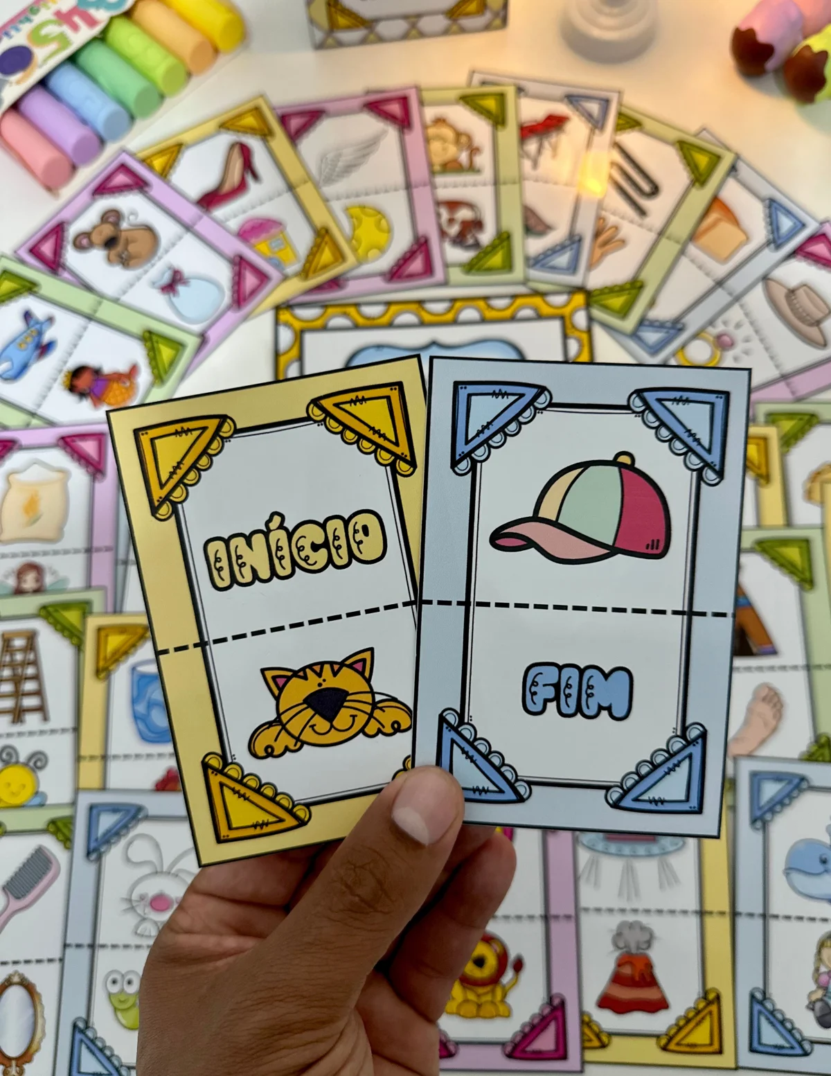 Dominó das Rimas – Atividades para Imprimir — amostra 4: Recurso pedagógico ideal para trabalhar habilidades importantes…