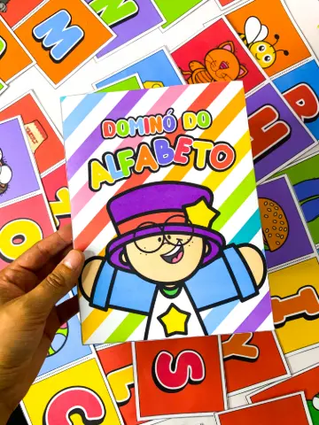 Dominó do Alfabeto – Jogo de Alfabetização Infantil — capa do material