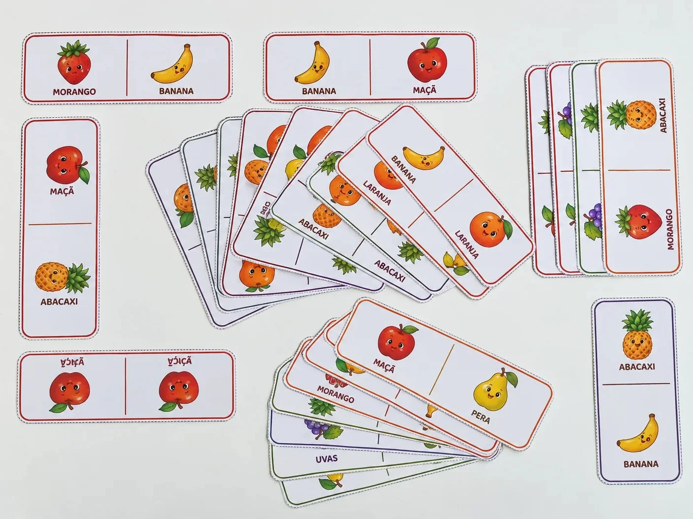 Dominó do Pomar: Jogo das Frutas para Educação Infantil — amostra 1: Leve o Dominó do Pomar para sua turma e transforme o…