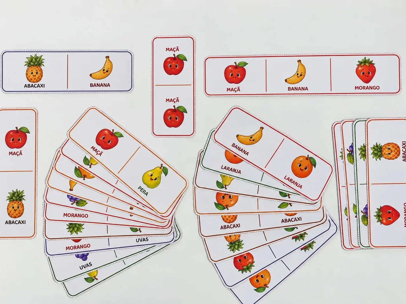 Dominó do Pomar: Jogo das Frutas para Educação Infantil — amostra 2: Um pomar de descobertas