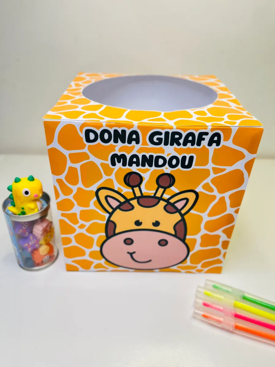 Dona Girafa Mandou – Dinâmica para Educação Infantil — amostra 5: Dinâmica lúdica com comandos de movimento inspirados na…