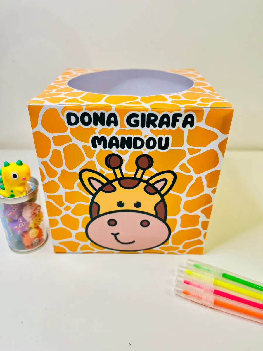 Dona Girafa Mandou – Dinâmica para Educação Infantil — amostra 6: Dinâmica lúdica com comandos de movimento inspirados na…