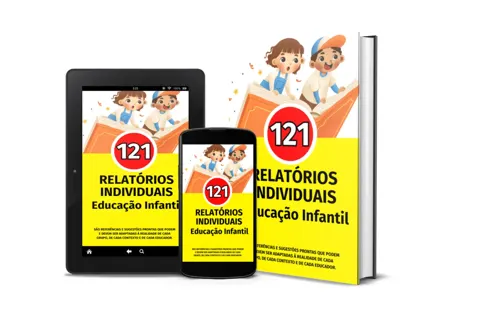 Ebook 100 relatórios individuais educação infantil — capa do material