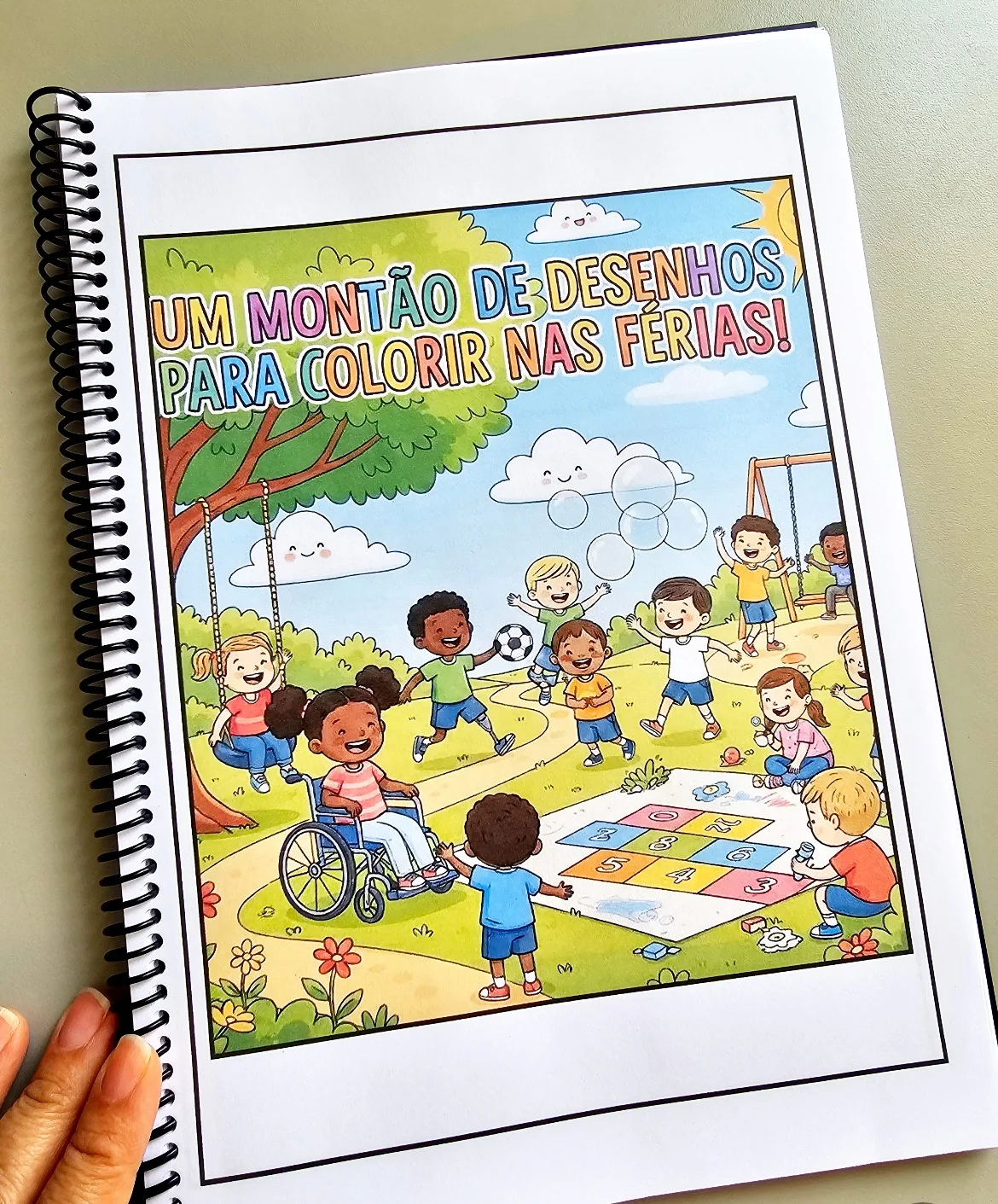 Ebook com 100 desenhos para colorir — Atividades para Todas as séries: Ebook 100 Desenhos para Colorir nas Férias
