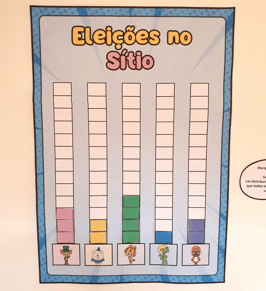 Eleições no Sítio: kit de votação para Educação Infantil e Fund I — amostra 3: Como usar em sala de aula