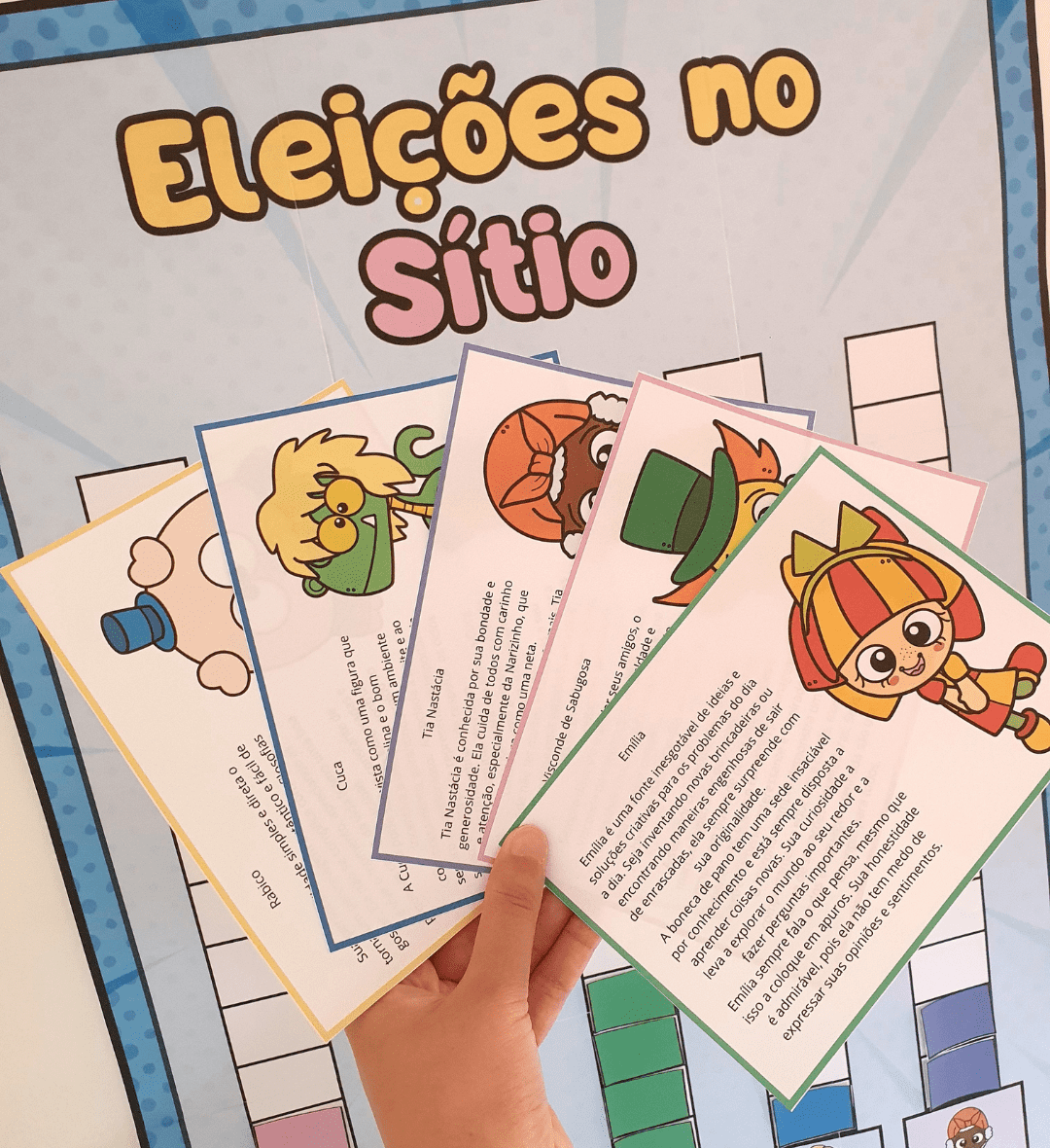 Eleições no Sítio: kit de votação para Educação Infantil e Fund I — amostra 7: Trabalhe o tema eleições de forma lúdica com…