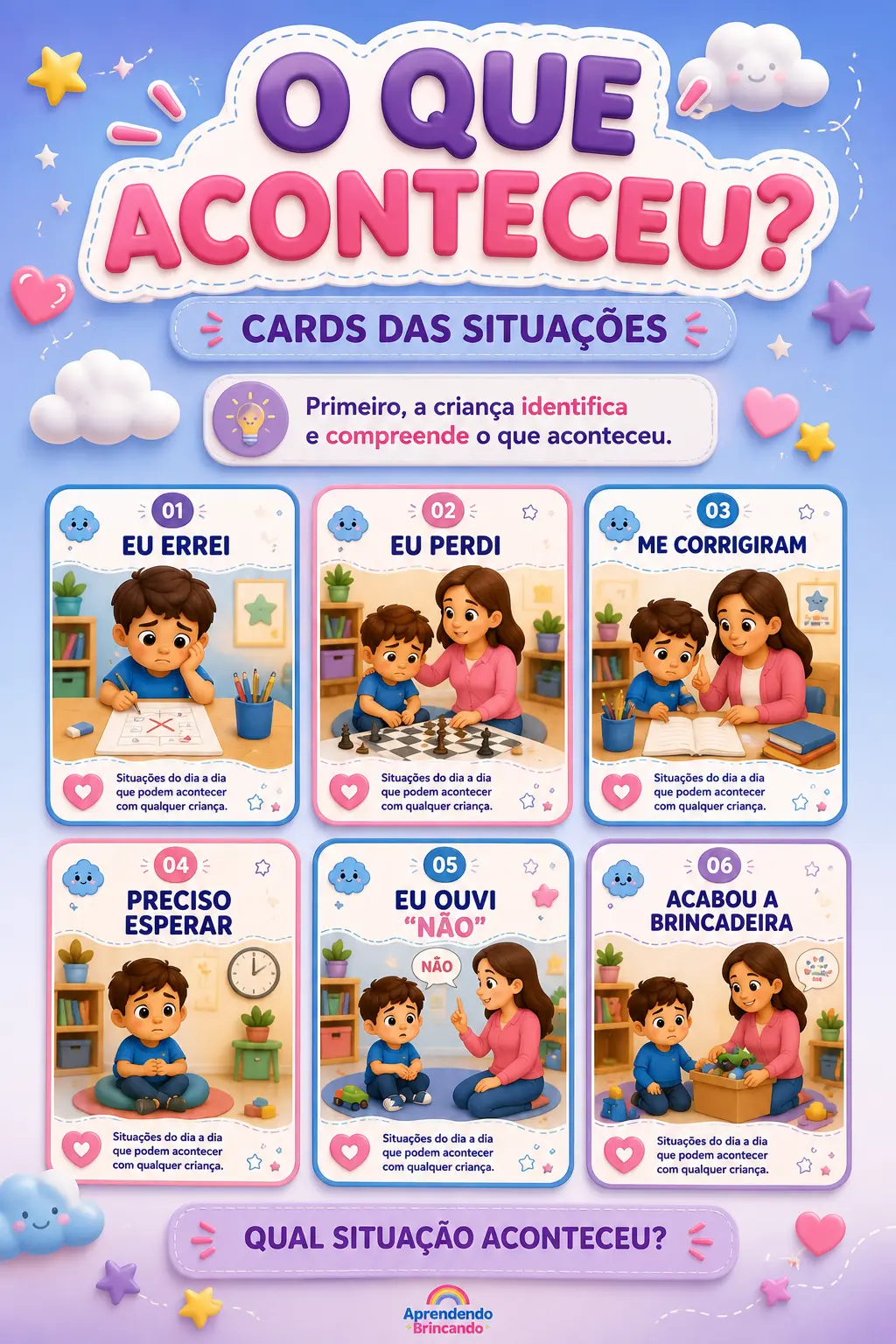 EMOÇÕES EM AÇÃO — Cards para reconhecer sentimentos e se regular — amostra 2: Emoções em Ação é um recurso pedagógico em…
