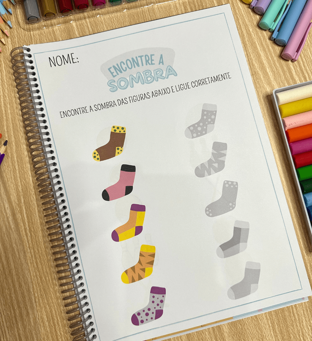 Encontre a Sombra: Atividades de Percepção Visual em PDF — amostra 5: Explore a percepção visual na Educação Infantil com…