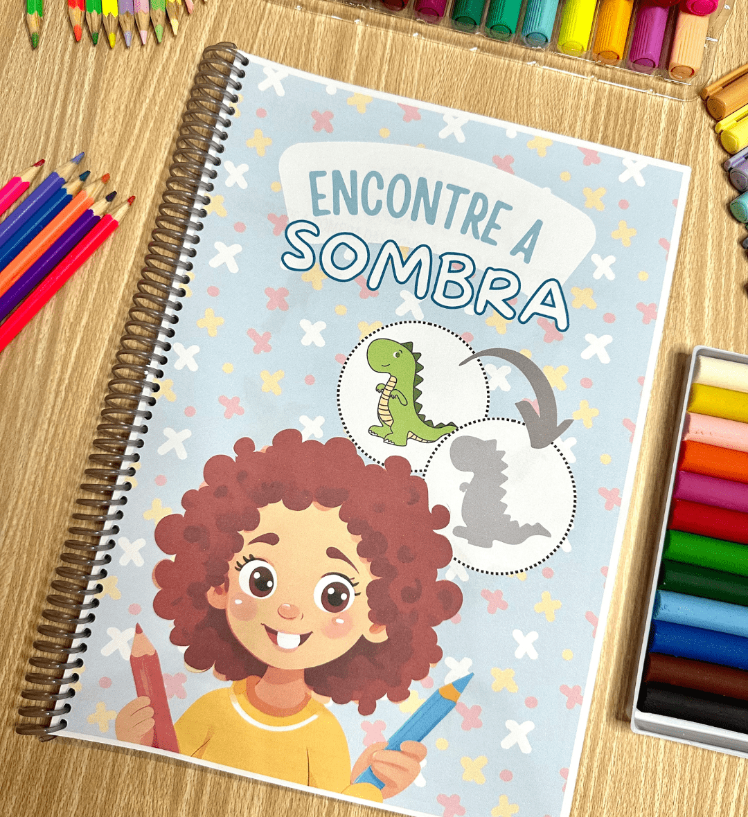 Encontre a Sombra: Atividades de Percepção Visual em PDF — Matemática para Educação Infantil: Explore a percepção visual na…