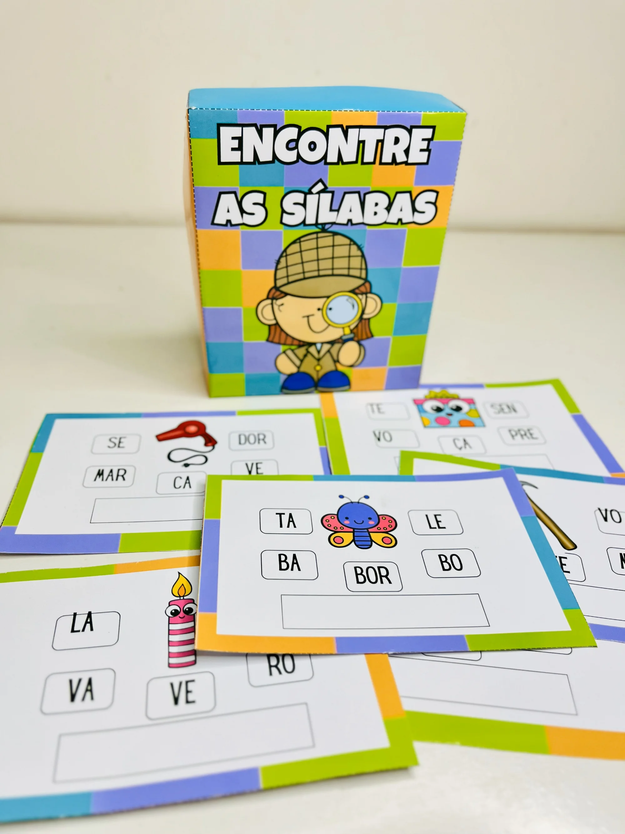 Encontre as Sílabas Corretas para Formar a Palavra – Aprendizado — amostra 3: Adquira já e ajude no progresso do…
