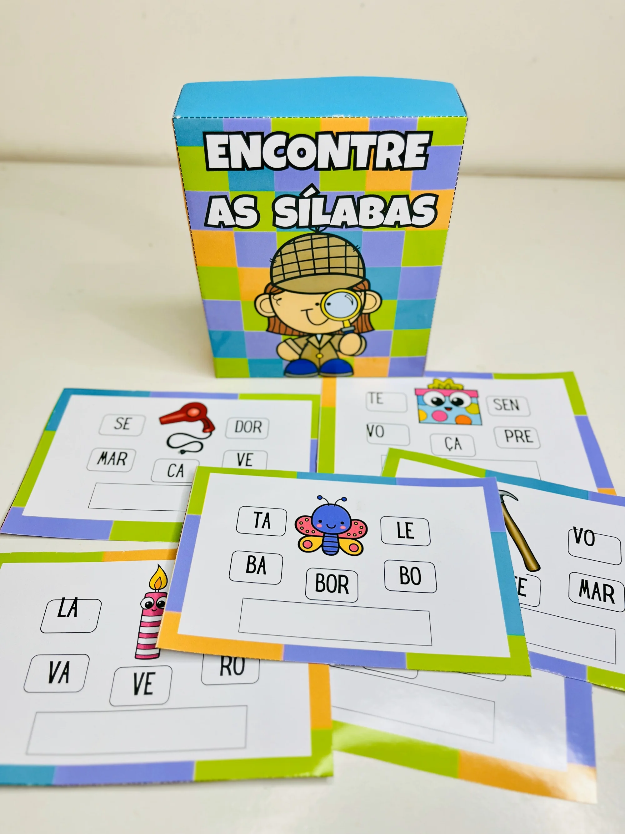 Encontre as Sílabas Corretas para Formar a Palavra – Aprendizado — amostra 4: Adquira já e ajude no progresso do…