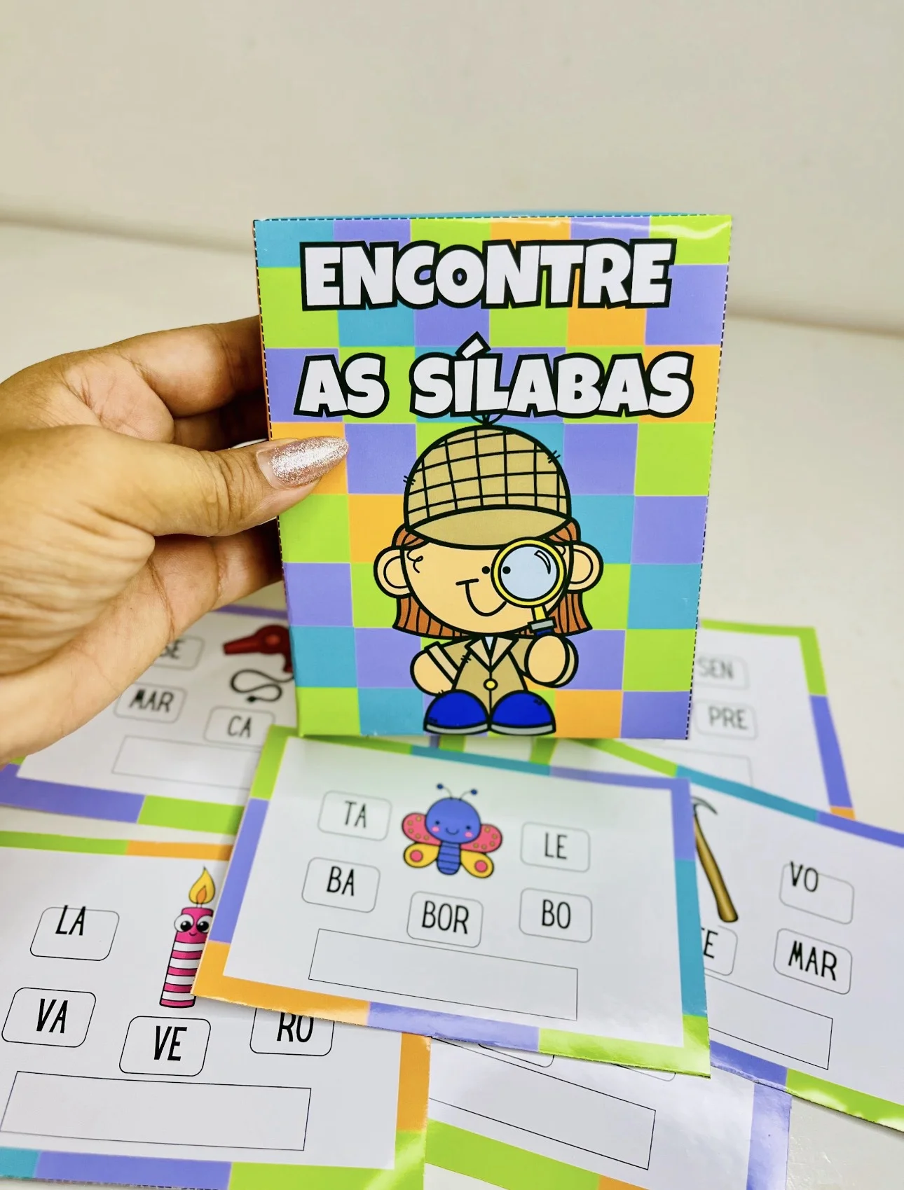 Encontre as sílabas — amostra 1: 📚 Encontre as Sílabas Corretas e Forme Palavras – Aprendizado Divertido e Eficaz