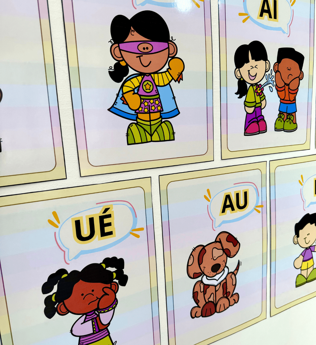 Encontros vocálicos: kit em PDF com bingo e atividades — amostra 3: Como usar o kit em sala de aula
