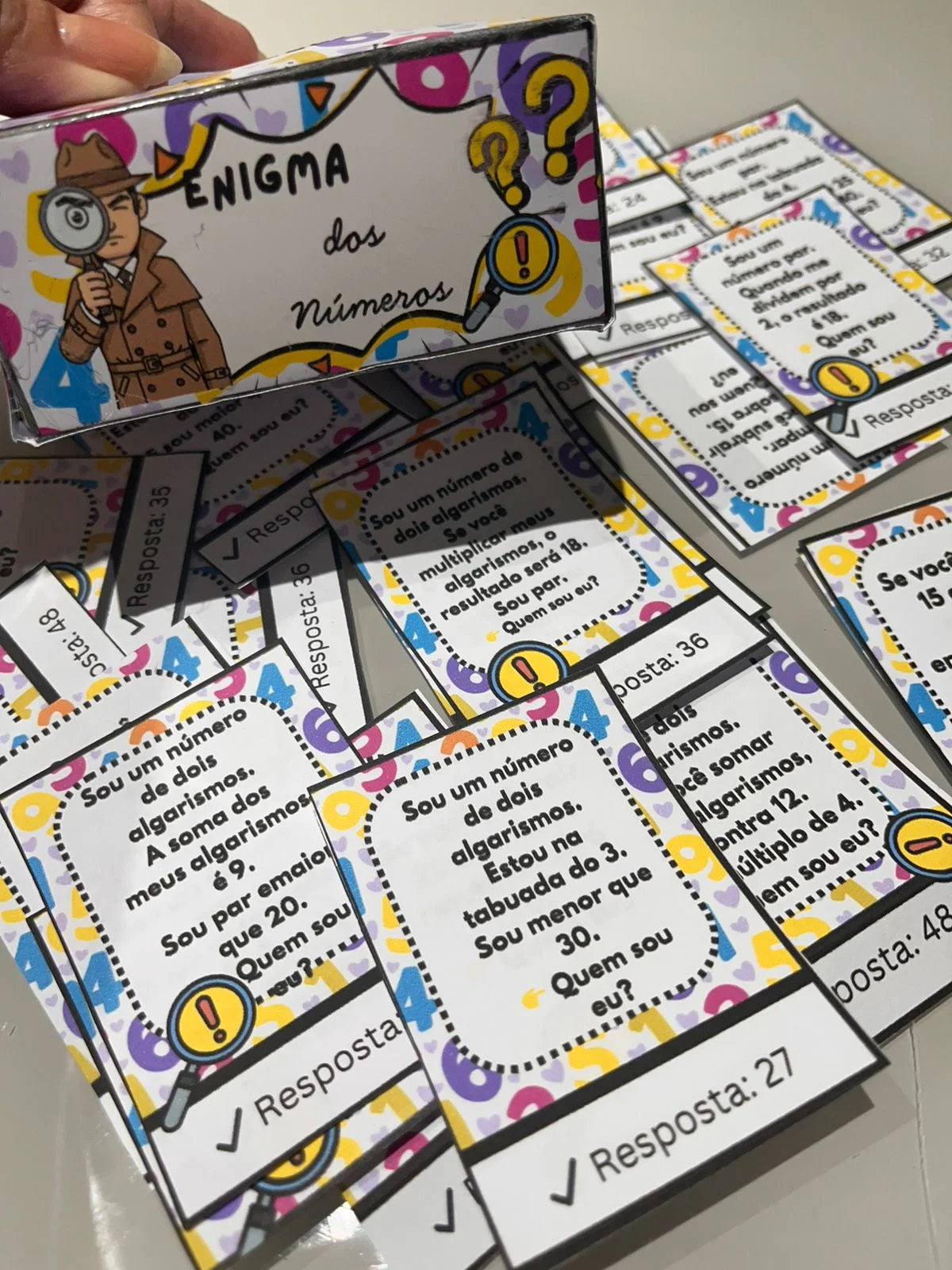 Enigma dos Números – Jogo de Charadas Matemáticas — amostra 4: Jogo pedagógico com enigmas matemáticos que desenvolvem… Enigma dos Números – Jogo de Charadas Matemáticas — amostra 4: Jogo pedagógico com enigmas matemáticos que desenvolvem…