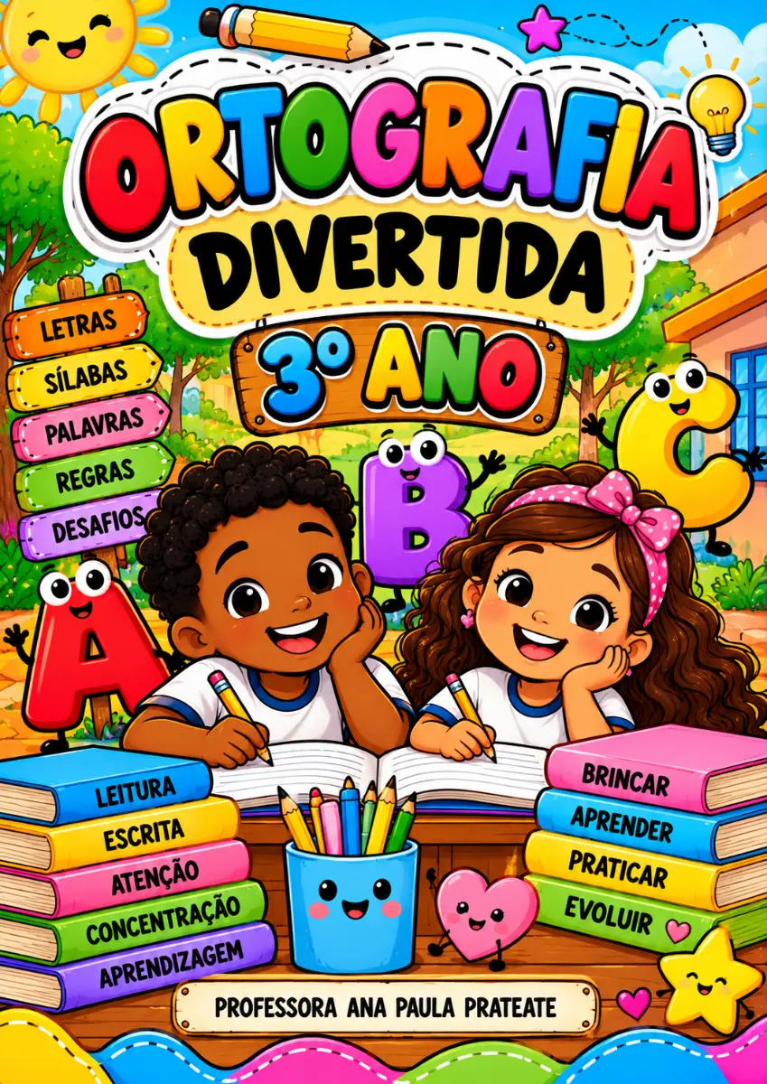 Ensino Fundamental Ortografia Divertida para o 3º ano — Português para 3º ano: Essa estrutura fornece uma base sólida para…