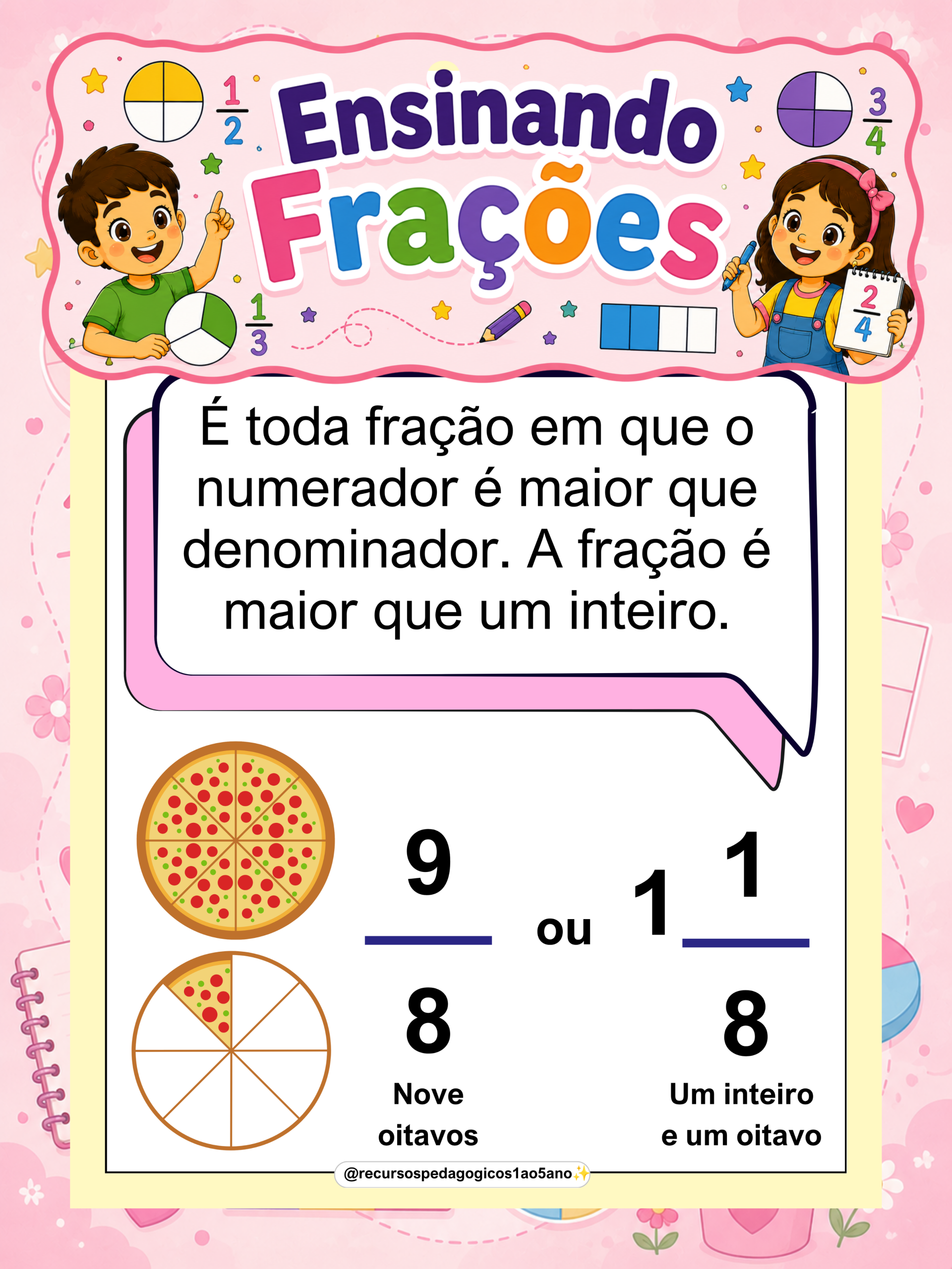 🧮✨ Entendendo Frações + Atividades de Porcentagem e Probabilidade — amostra 7: 🧮 Material de frações, porcentagem e…