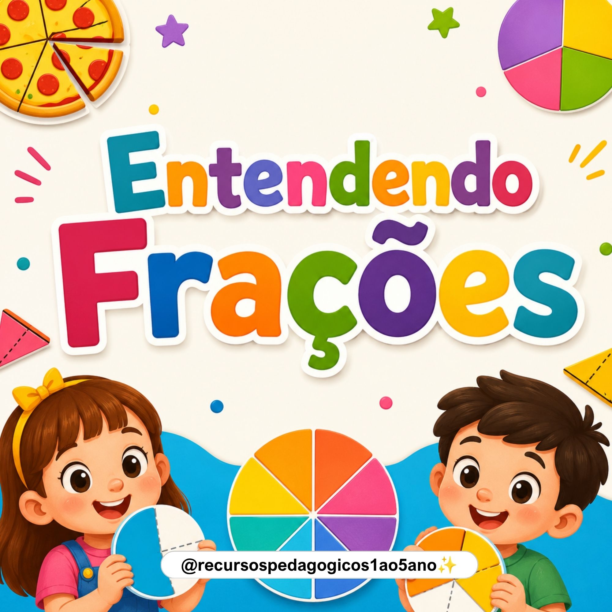 🧮✨ Entendendo Frações + Atividades de Porcentagem e Probabilidade — Matemática para 3º ano: 🧮 Material de frações,…
