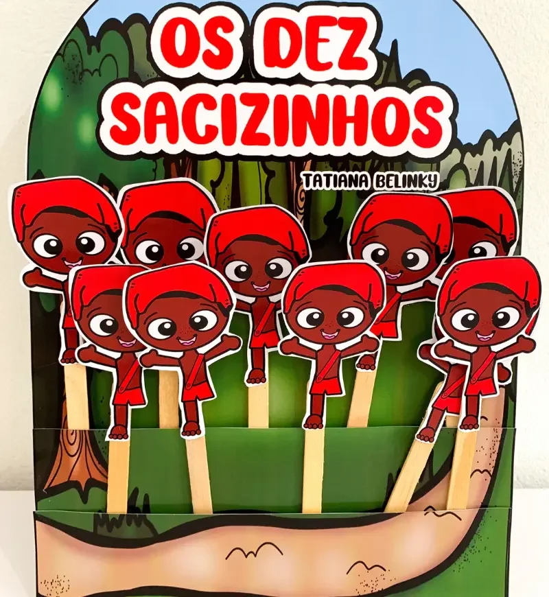 Eram Dez os Sacizinhos em PDF | História na Luva — amostra 1: Eram Dez os Sacizinhos – História na Luva