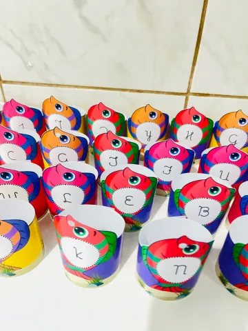 escaria do Alfabeto: Jogo Pedagógico de Alfabetização para Imprimir — amostra 3: Pescaria do Alfabeto: recurso lúdico…