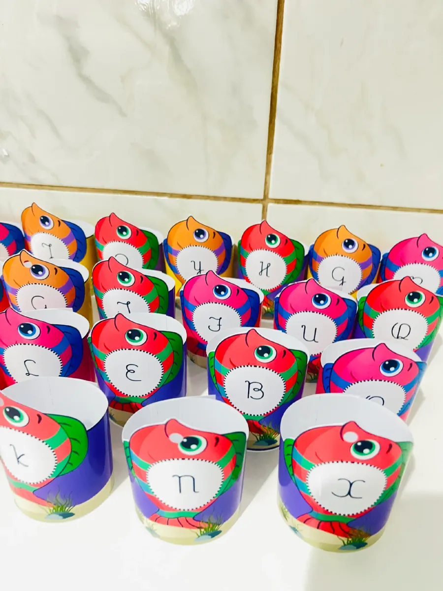 escaria do Alfabeto: Jogo Pedagógico de Alfabetização para Imprimir — Alfabetização para Educação Infantil: Pescaria do…