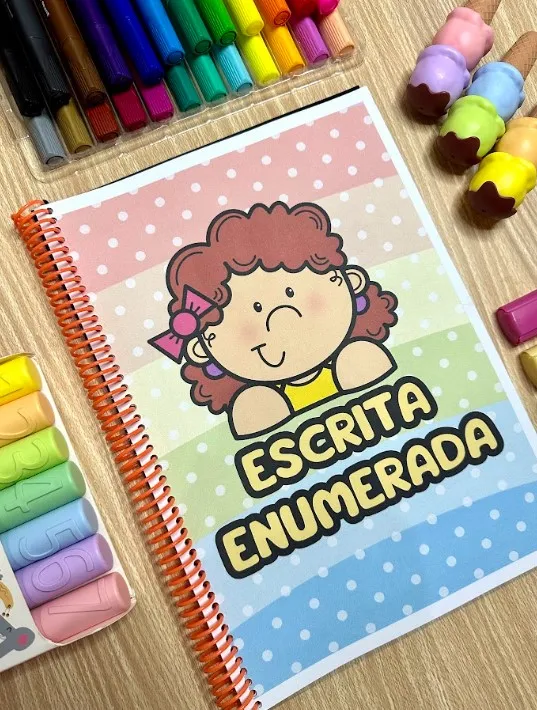Escrita Enumerada: 23 Páginas de Alfabetização em PDF — Atividades para 1º ano: 23 páginas para escrever os nomes das…