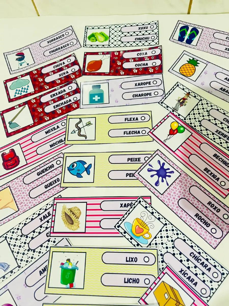 Escrita : Escreve com X ou CH? Atividades de Ortografia — Alfabetização para 4º ano: Escreve com X ou CH