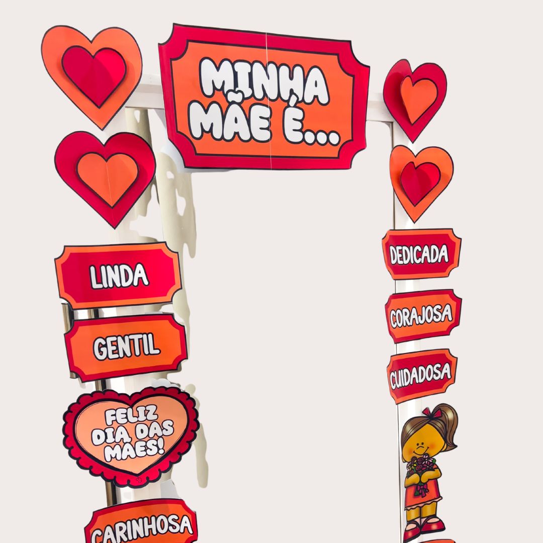 Espelho das afirmações: dia das mães – PDF para Imprimir — Datas comemorativas para Todas as séries: Colocar um espelho de…