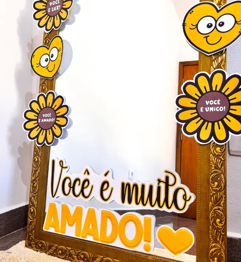 Espelho das Afirmações para Setembro Amarelo em PDF — amostra 2: O que vem no material