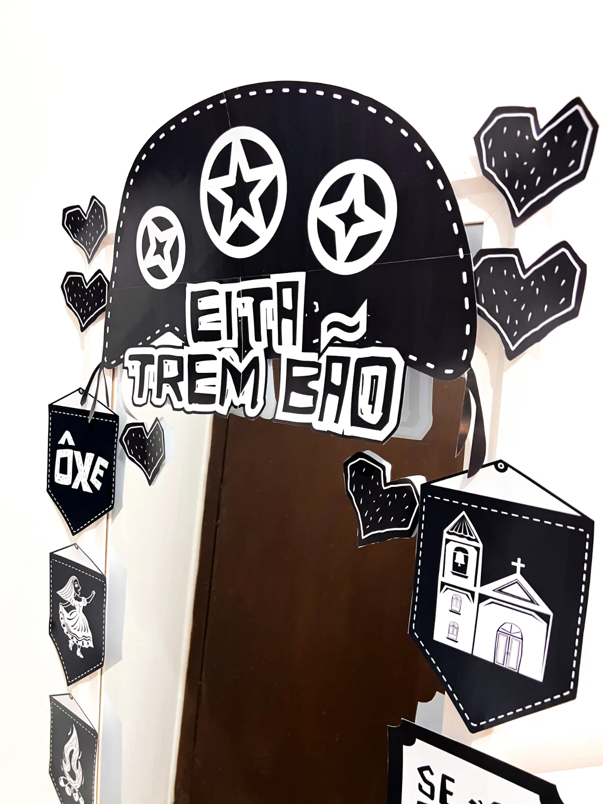 Espelho Junino Cordel – PDF para Imprimir — amostra 3: Leve a tradição do cordel para sua decoração junina e encante a…
