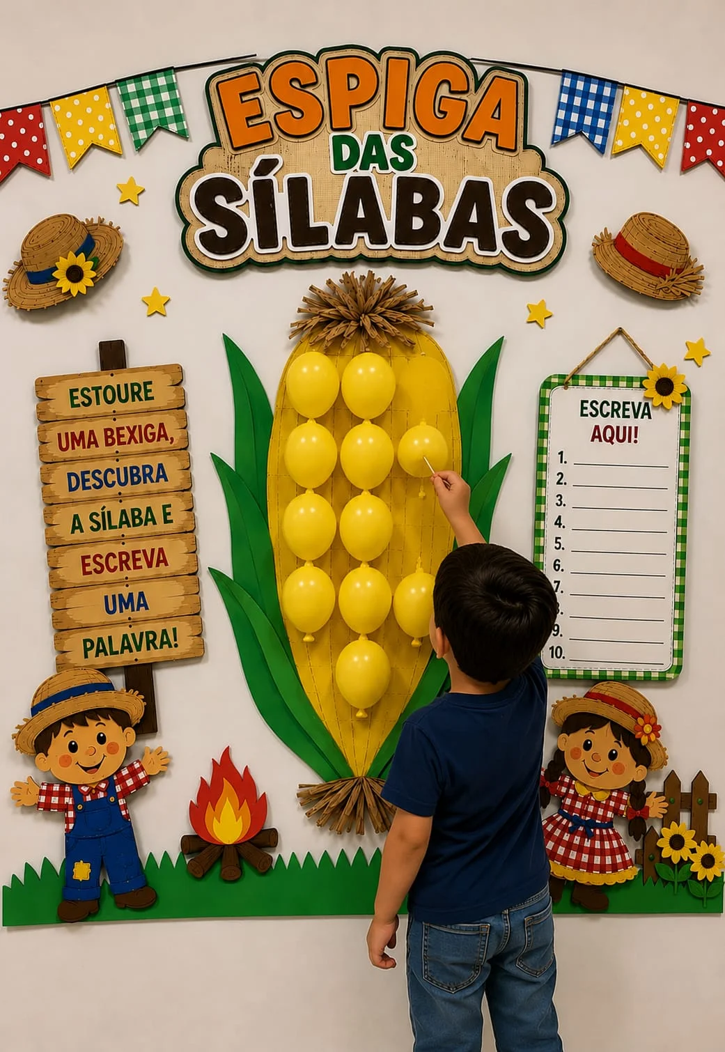 Espiga das Sílabas – Alfabetização Divertida e Interativa — capa do material