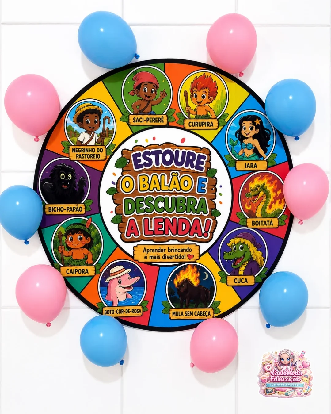 Estoure o balão e descubra a lenda! | Educação Infantil — Datas comemorativas para Educação Infantil: Transforme o estudo…
