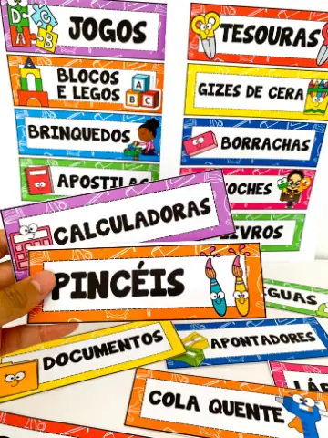 Etiquetas Pedagógicas Organizadoras — capa do material