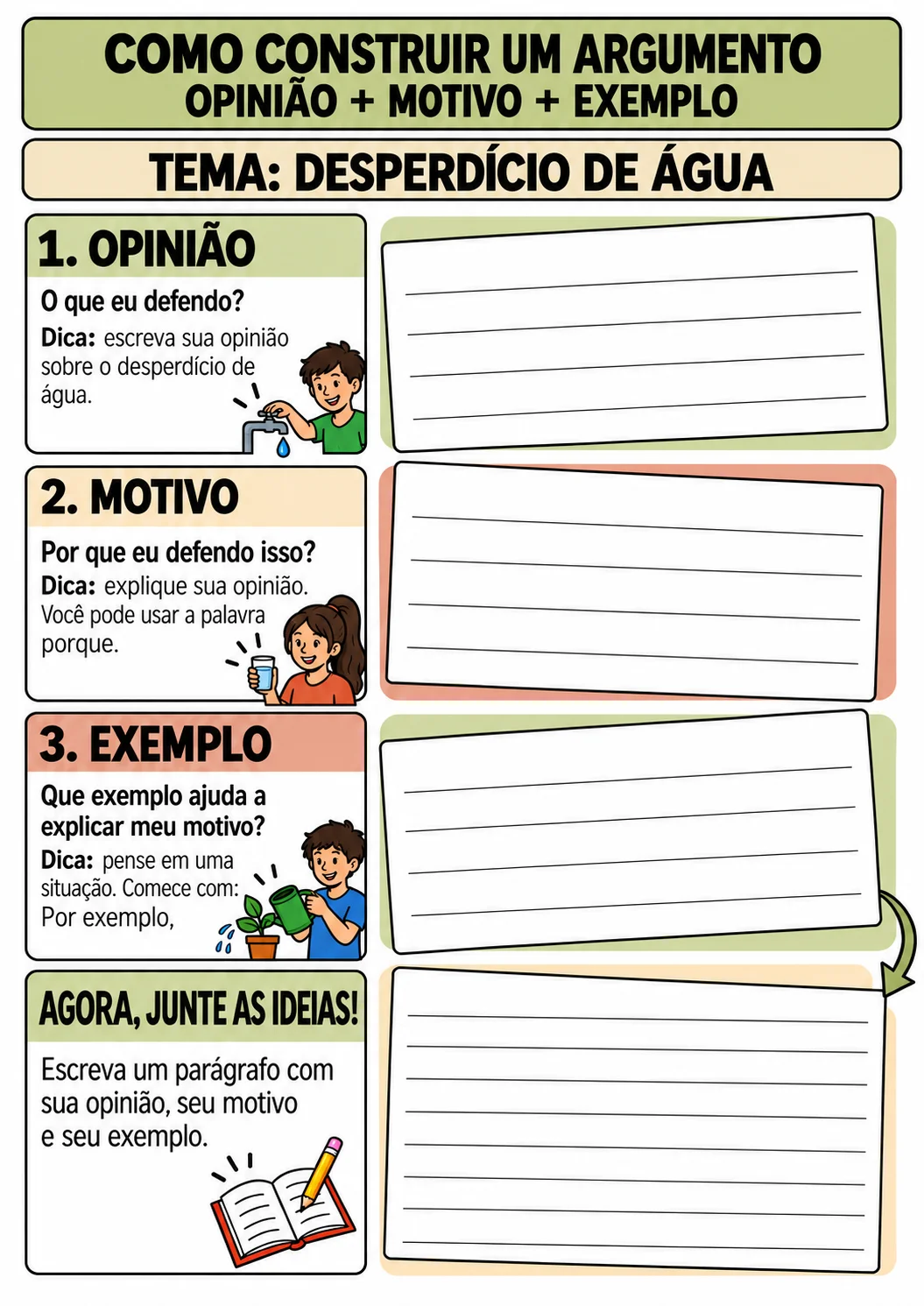 Fábrica do Argumento: Atividade de Produção de Parágrafo Argumentativo — amostra 7: PARA QUEM É INDICADO?