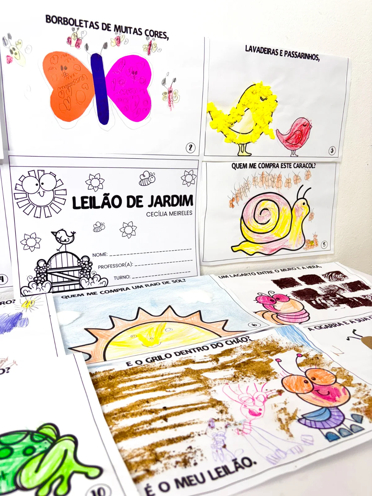 Fazendo Arte com o poema Leilão de Jardim! — amostra 4: Transforme a leitura em uma experiência criativa e inesquecível com…