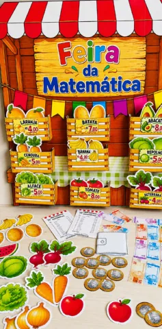 Feira da Matemática - Recurso Lúdico / Sistema Monetário Brasileiro — amostra 3: Transforme a sala de aula em uma…