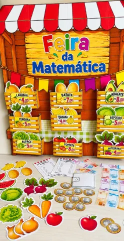 Feira da Matemática - Recurso Lúdico / Sistema Monetário Brasileiro — amostra 5: Transforme a sala de aula em uma…