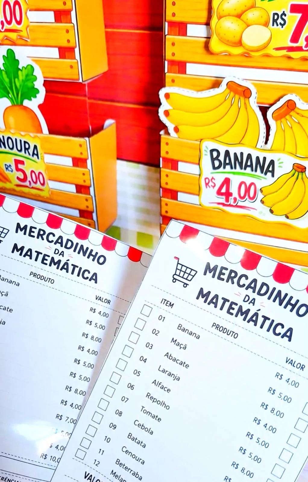 🛒💰 FEIRA DA MATEMÁTICA — SISTEMA MONETÁRIO — amostra 1: Este recurso foi desenvolvido para alunos do 1º ao 3º ano,…