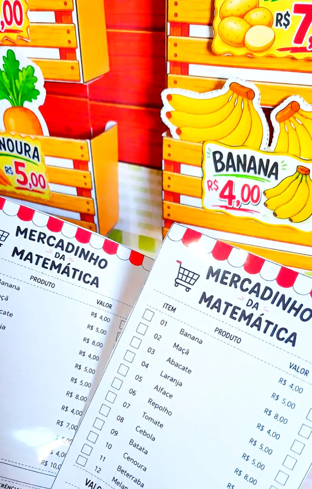 Feira da Matemática – Sistema Monetário do 1º Ao 5º Ano — amostra 1: FEIRA DA MATEMÁTICA – SISTEMA MONETÁRIO 🛒💰