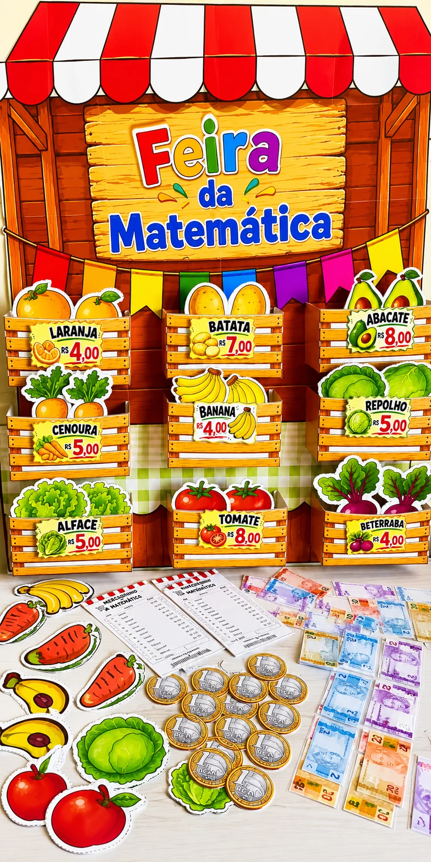 Feirinha da Matemática - Jogo Pedagógico — capa do material