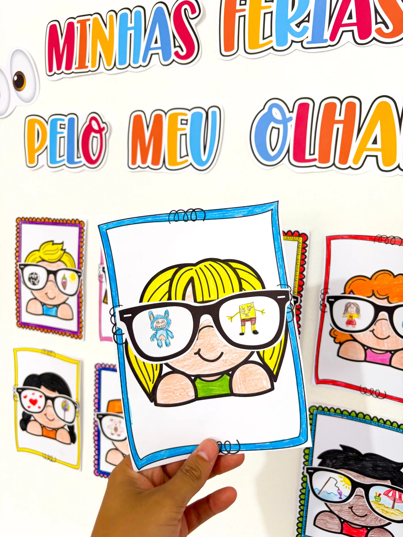 Férias pelo meu olhar — amostra 1: Prof, olha essa atividade interativa e divertida pra começar o ano com a turma