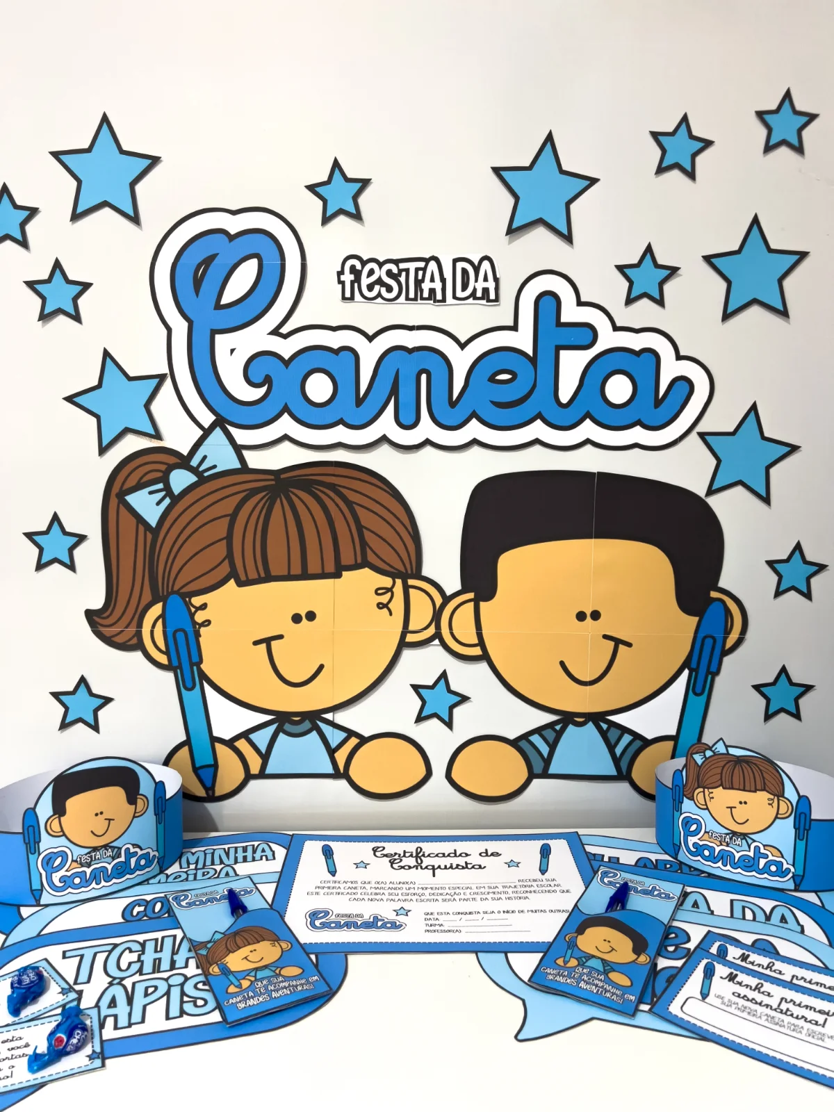 Festa da Caneta – Atividades para Imprimir — Alfabetização para Educação Infantil: A Festa da Caneta é um kit pedagógico…