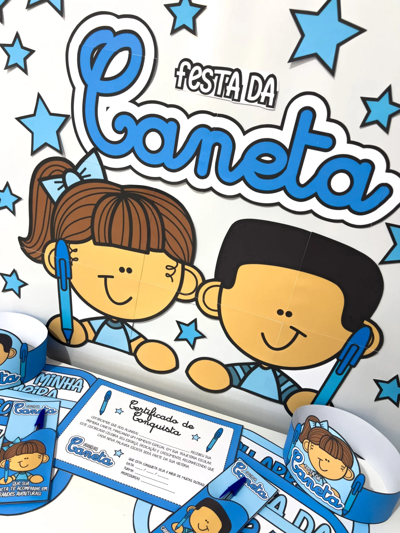 Festa da caneta — amostra 3: Festa da Caneta Festa da Caneta é um material pedagógico completo, pensado para tornar esse…