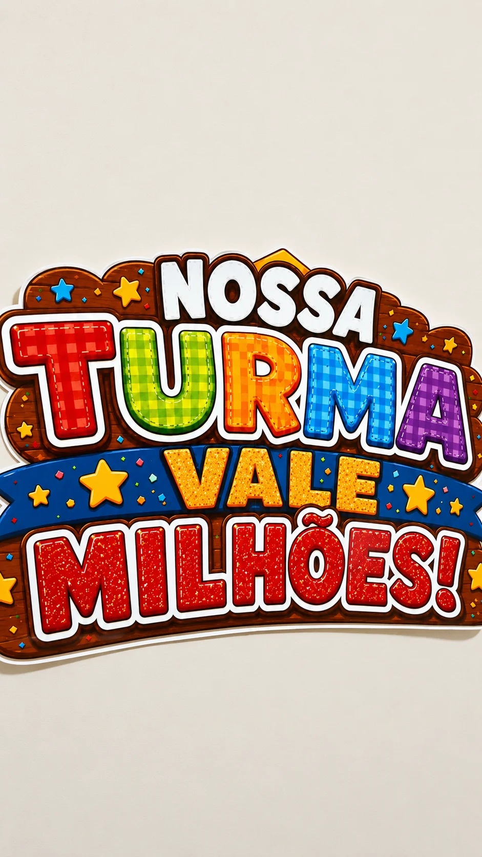 Festa Junina Nossa Turma Vale Milhões | Kit Junino Infantil — amostra 2: Deixe a sua festa ainda mais encantadora com esse…
