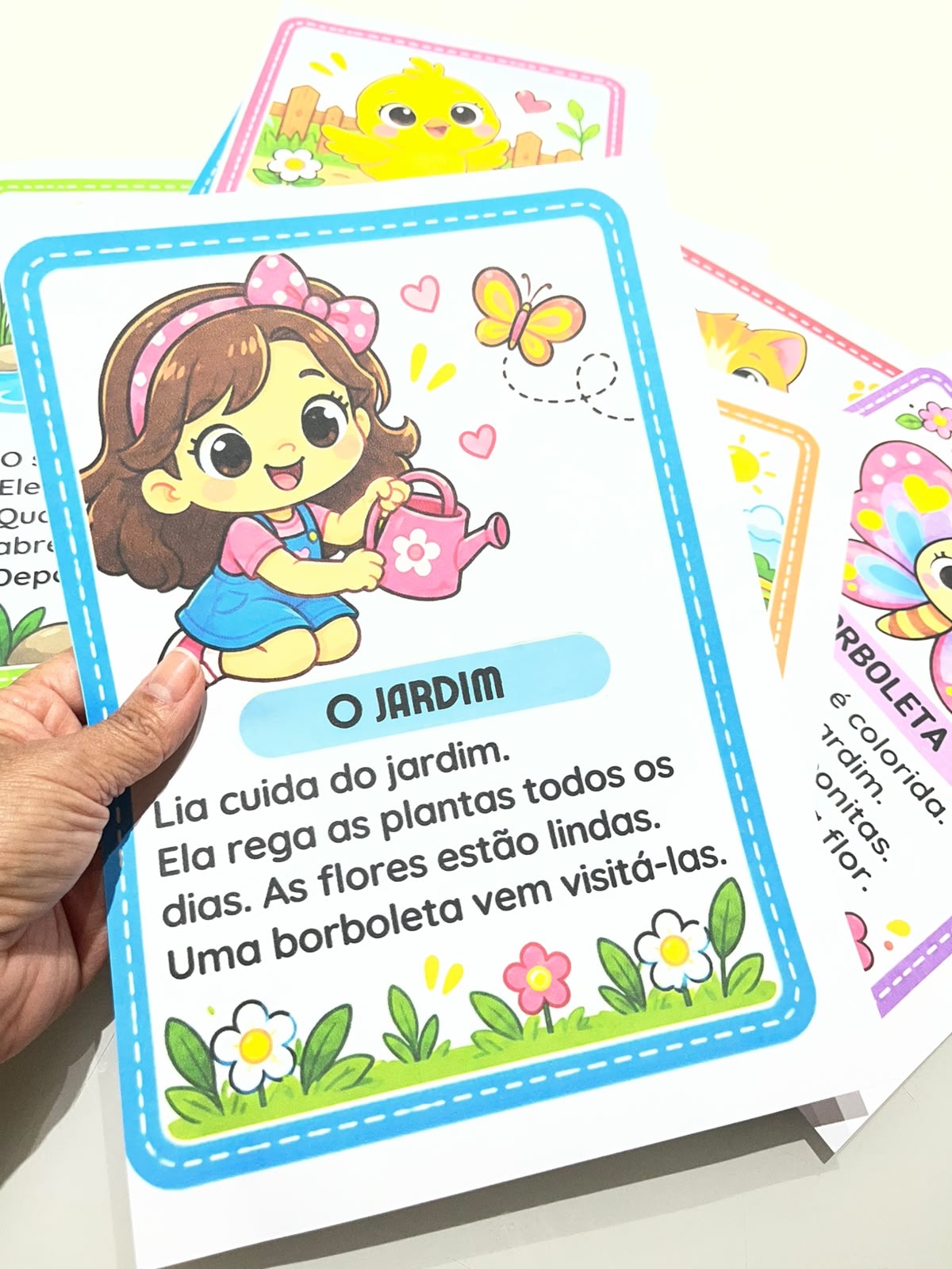 Ficha de leitura - mini textos para imprimir — amostra 3: Apresentamos as Fichas de Leitura — Mini Textos, um recurso…