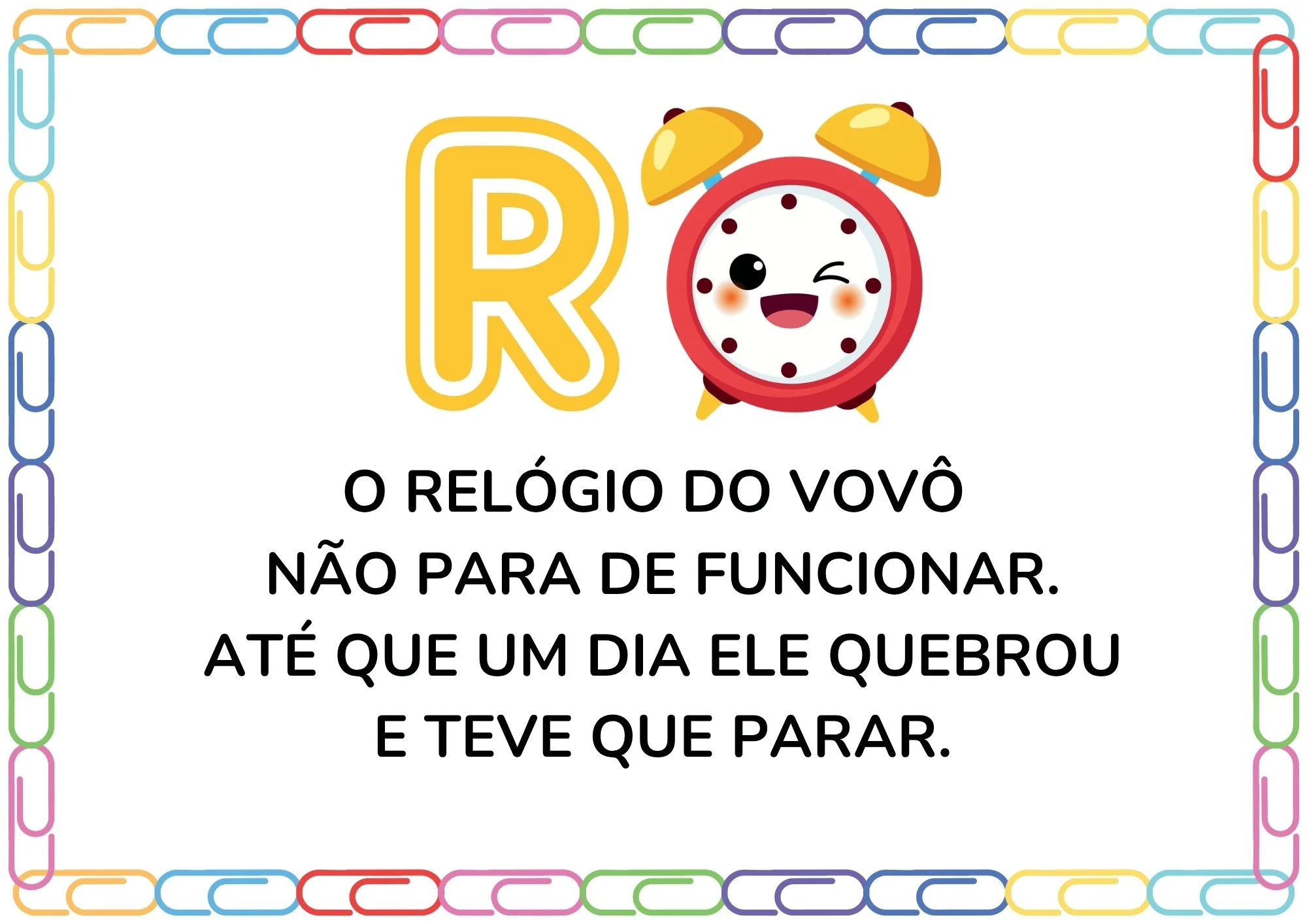 Ficha de Leitura – Pequenos Textos para Praticar e Aprender — amostra 4: 📚 Fichas de Leitura com pequenos textos, rimas…