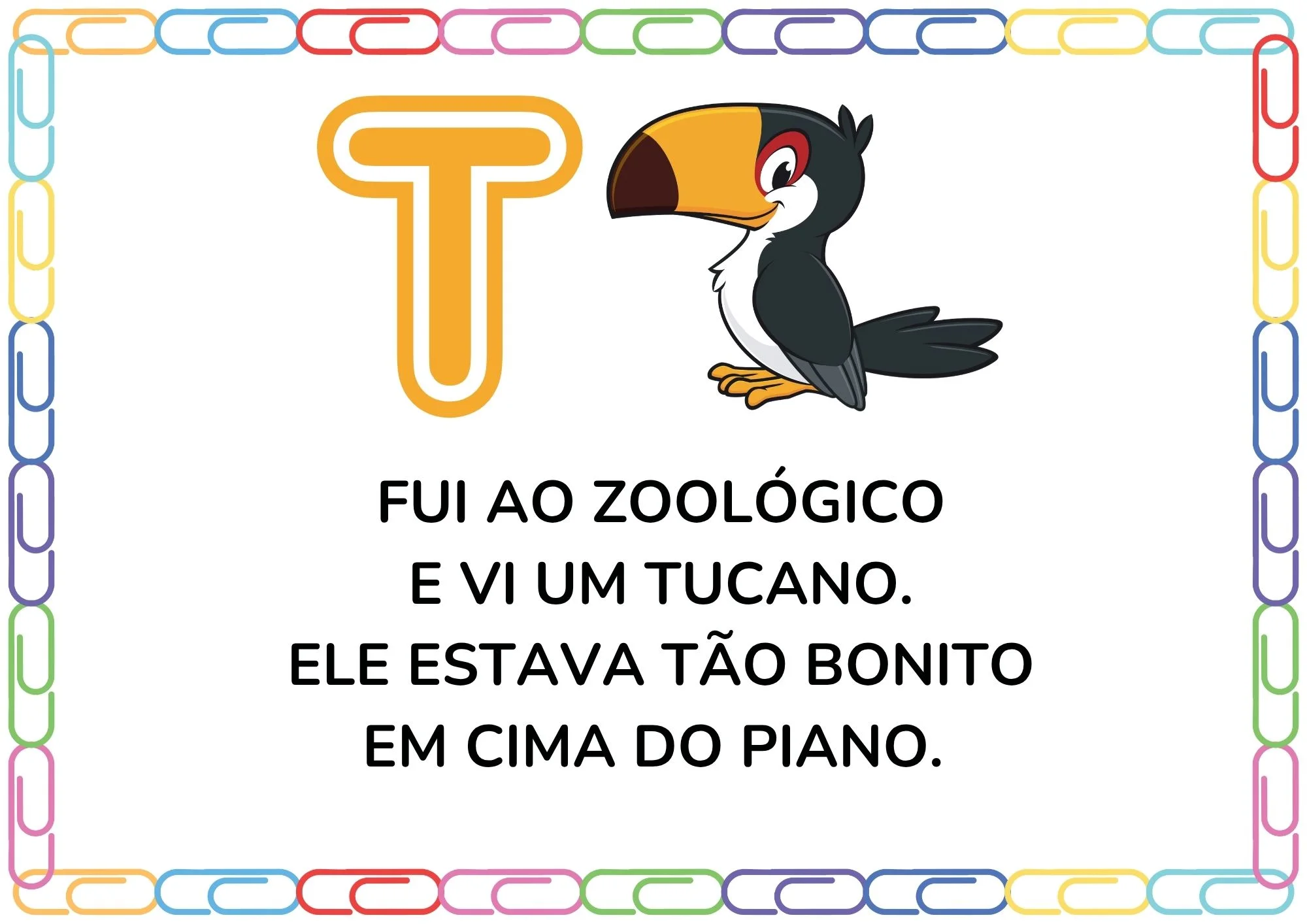 Ficha de Leitura – Pequenos Textos para Praticar e Aprender — amostra 5: 📚 Fichas de Leitura com pequenos textos, rimas…