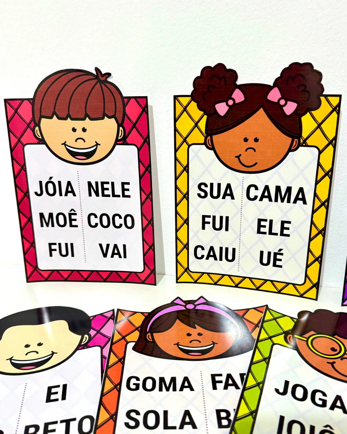 Fichas Amigos da Leitura – PDF para Imprimir — Alfabetização para Educação Infantil: Fichas Amigos da Leitura para…