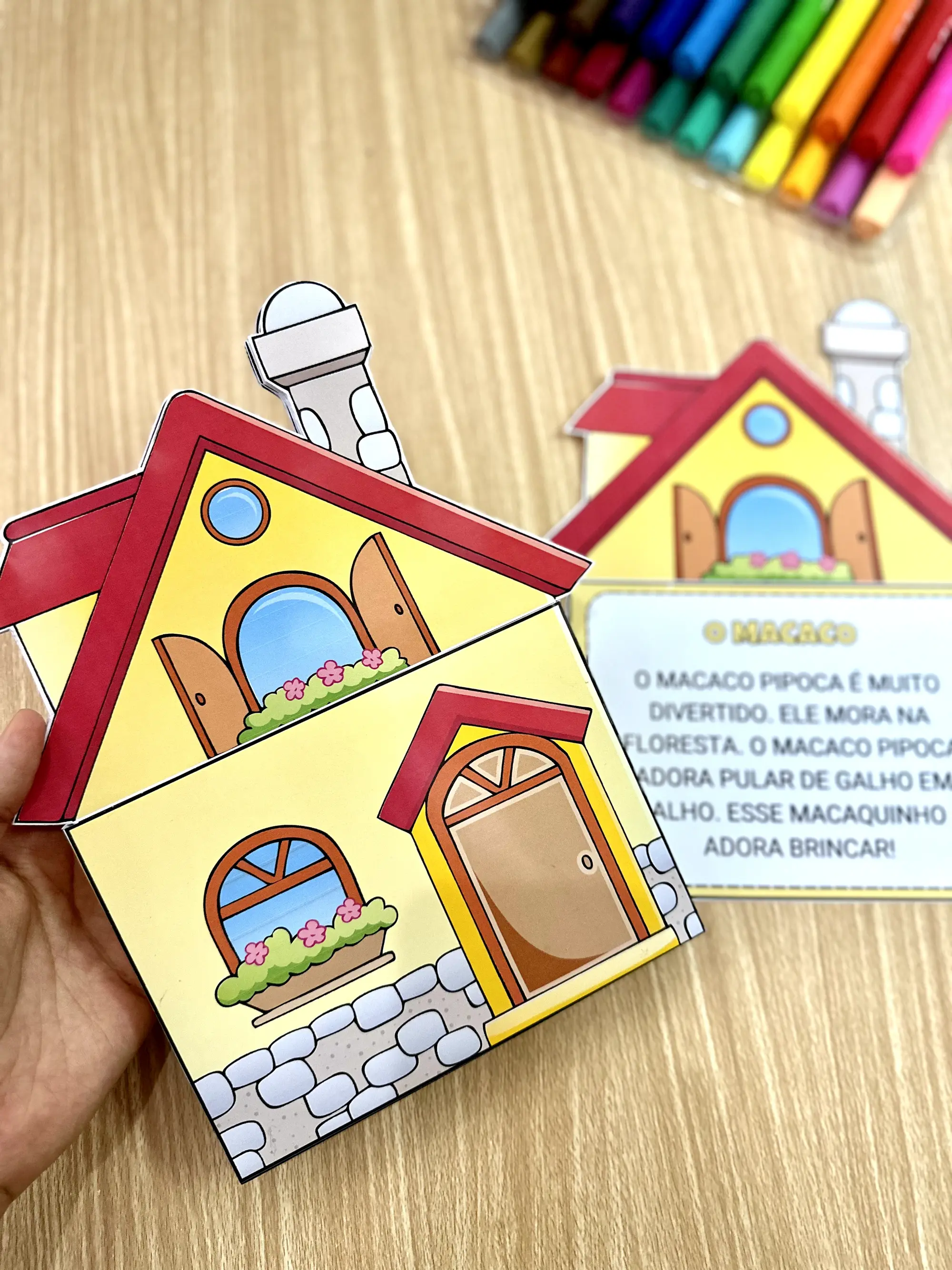 Fichas Casinha da Leitura textos curtos alfabetização — amostra 1: O arquivo Casinha da Leitura inclui 26 textos curtos…