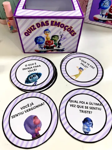 🌟Fichas das Emoções e Quiz de Perguntas — amostra 2: Descubra e Explore as Emoções com Nossas Fichas Explicativas e Quiz…