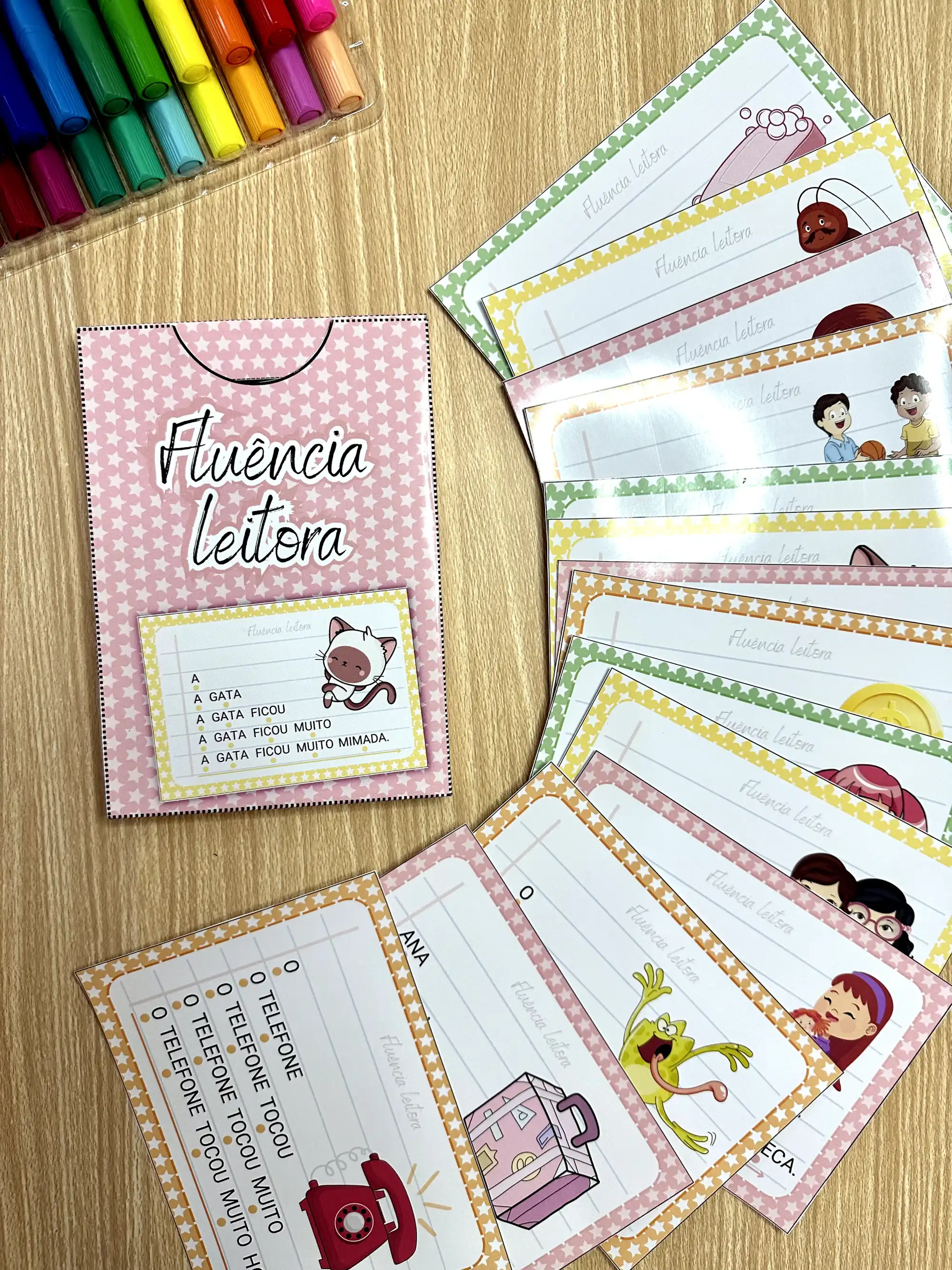 Fichas de fluência Leitora volume 1 em PDF — amostra 4: O arquivo Fluência Leitora inclui 14 fichas de leitura com palavras… Fichas de fluência Leitora volume 1 em PDF — amostra 4: O arquivo Fluência Leitora inclui 14 fichas de leitura com palavras…